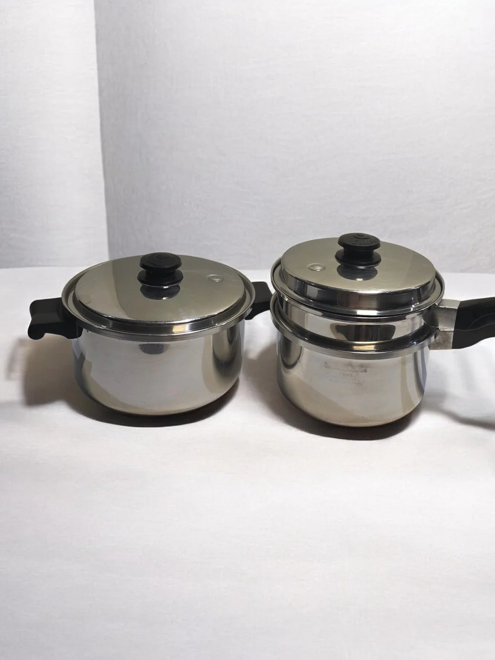 Vintage Saladmaster T304S Surgical Stainless Steel Cookware Set - 5pc Lot